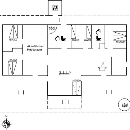 Moreen - 1-5km From The Sea By Interhome * Lokken
